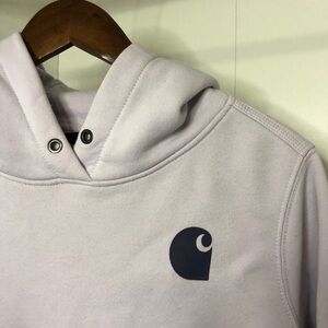 Light purple/lilac Carhartt Hoodie - size medium (missing drawstrings on hood)